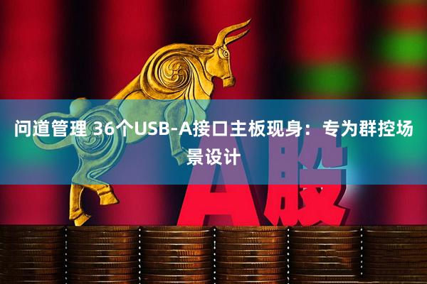 问道管理 36个USB-A接口主板现身：专为群控场景设计